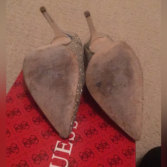 Guess Silver Sequence Heels - Picture 11 of 11